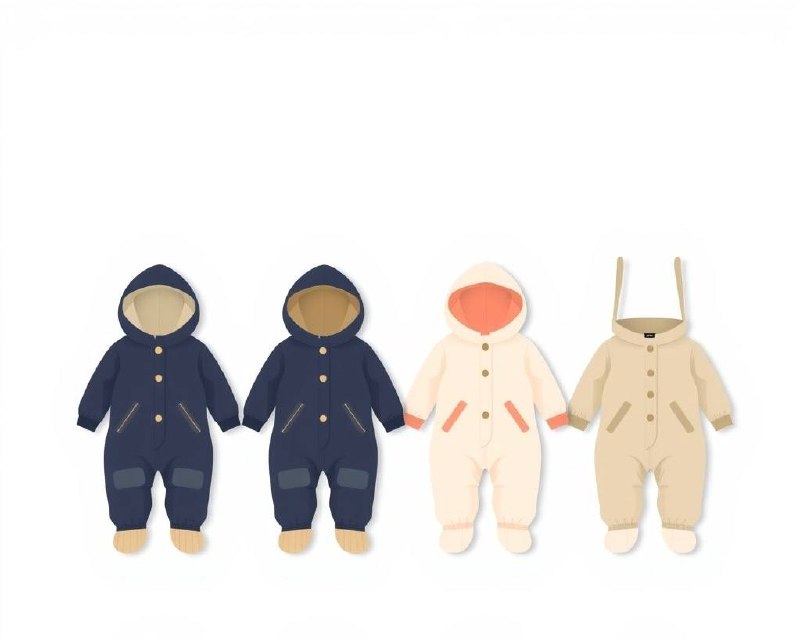 아기 외출용 방한복 종류별 우주복 플리스 분리형 크기 및 특징 비교 도표